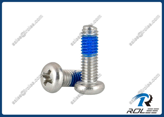 China A2-A4 Stainless Steel Philips Pan Head Metric Self-locking Machine Screw supplier